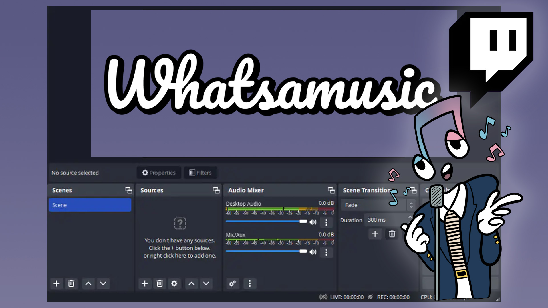 Guide to livestreaming Whatsamusic